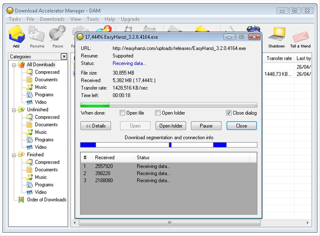 download accelerator manager